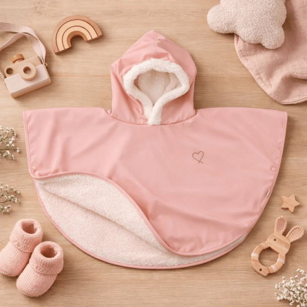 Poncho bébé - rosée coeur Babycalin