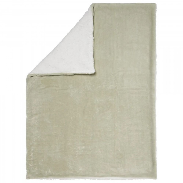 Couverture 75 x 100 cm - vert/écru Babycalin