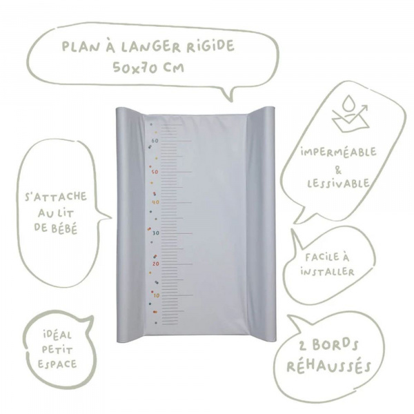 Plan à langer pois- 50x70cm Babycalin