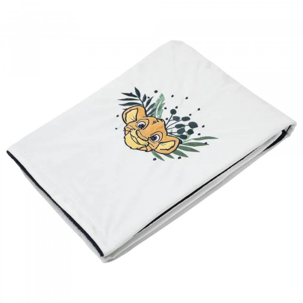 Couverture le roi lion 100x150 cm Little band
