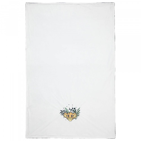 Couverture le roi lion 100x150 cm Little band