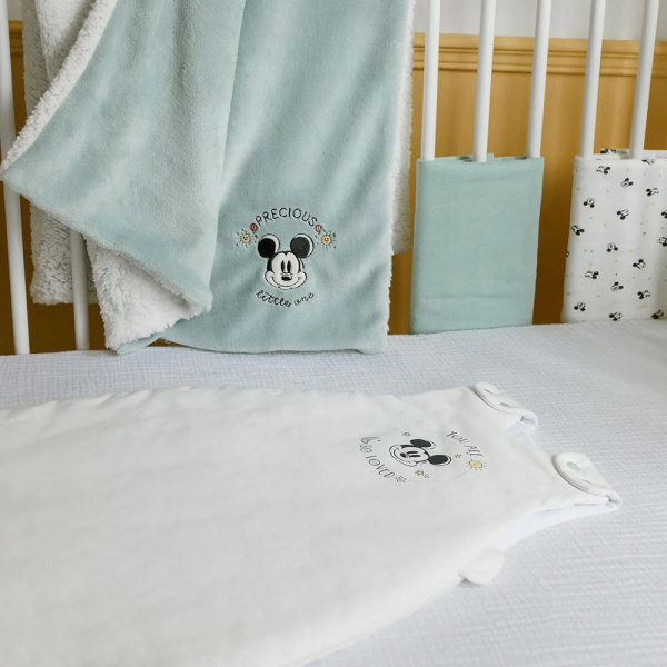 Couverture bi-matière mickey 75 x 100 cm Babycalin