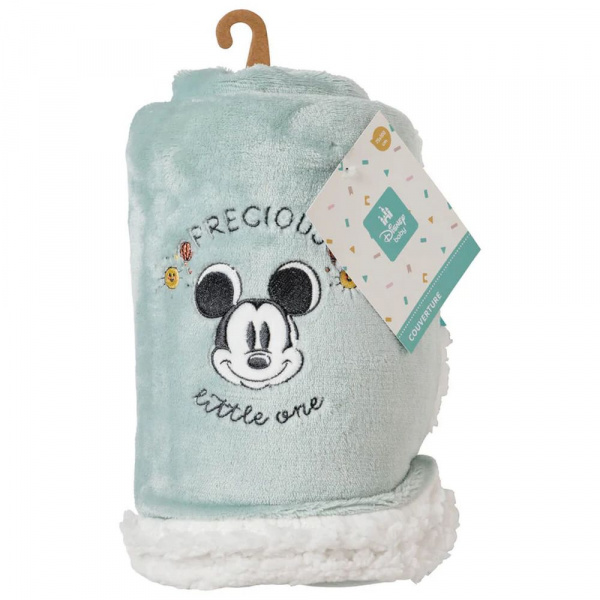Couverture bi-matière mickey 75 x 100 cm Babycalin