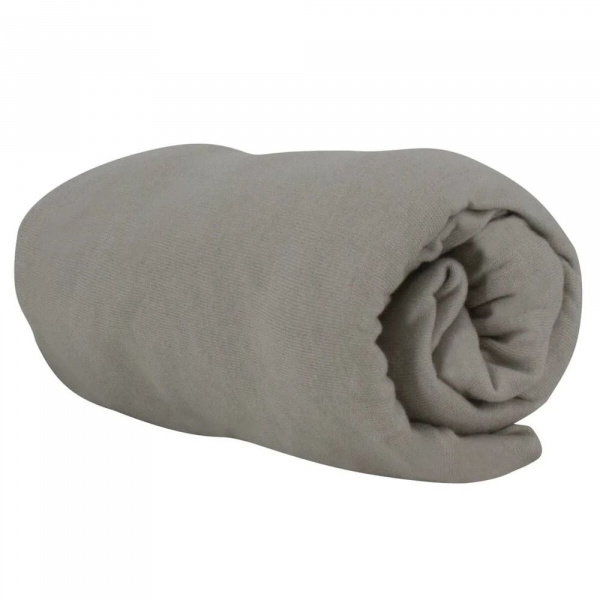 Drap housse gris 40 x 80 cm Babycalin