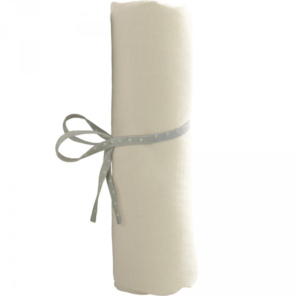 Drap housse moutarde 60 x 120 cm Babycalin