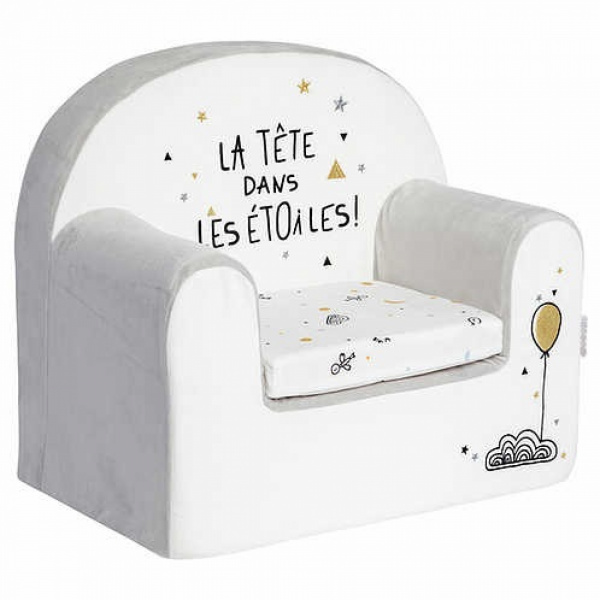 Fauteuil déhoussable étoile filante Little band
