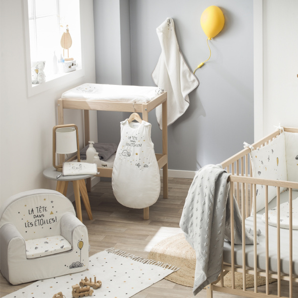 Fauteuil déhoussable étoile filante Little band