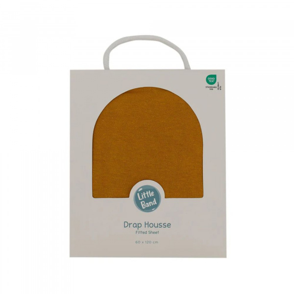 Drap housse 60x120 cm jersey Little band