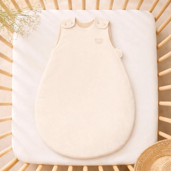 Gigoteuse naissance été sable ourson - 65cm Babycalin