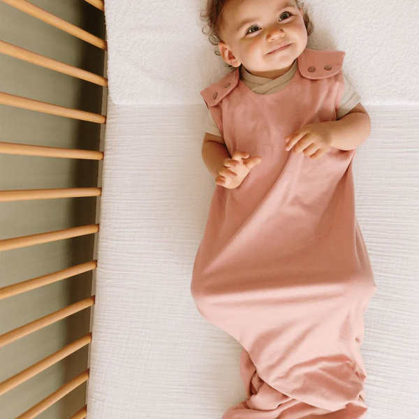 Gigoteuse 2ème âge été rosée coeur - 90cm Babycalin