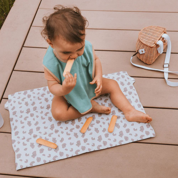 Matelas à langer nomade pliant leopard Babycalin