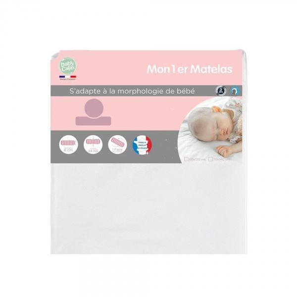 Matelas lit eco 60x120 cm Babycalin