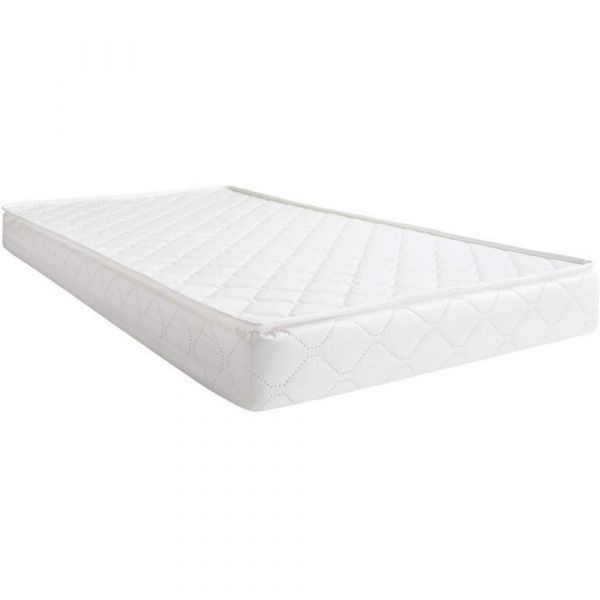 Pack matelas bébé climatisé + alèse blanc + drap housse blanc - 70 x 140 cm Babycalin