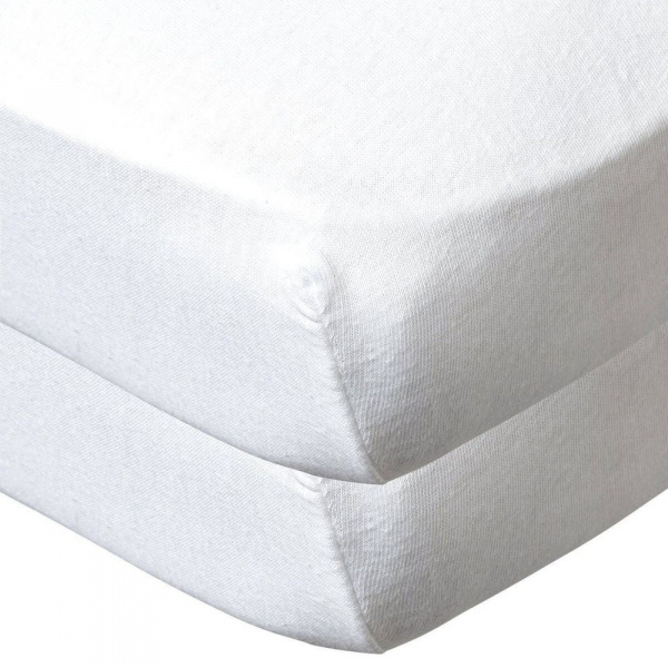 Pack matelas bébé climatisé + alèse blanc + drap housse blanc - 60 x 120 cm Babycalin