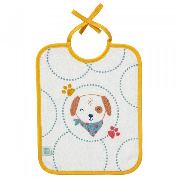 Lot de 5 bavoirs naissance toutou Babycalin