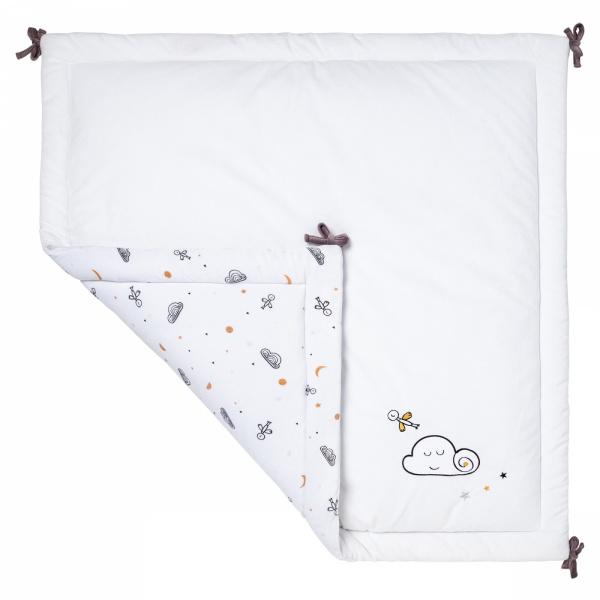 Tapis de parc 100 x 100 cm étoile filante Little band