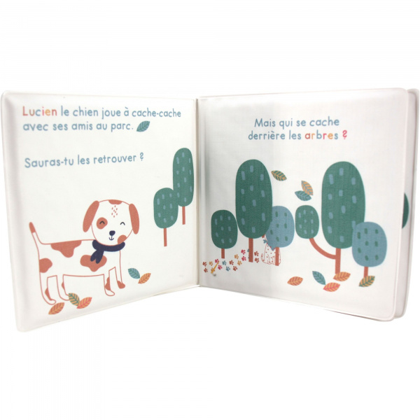 Livre de bain toutou Babycalin