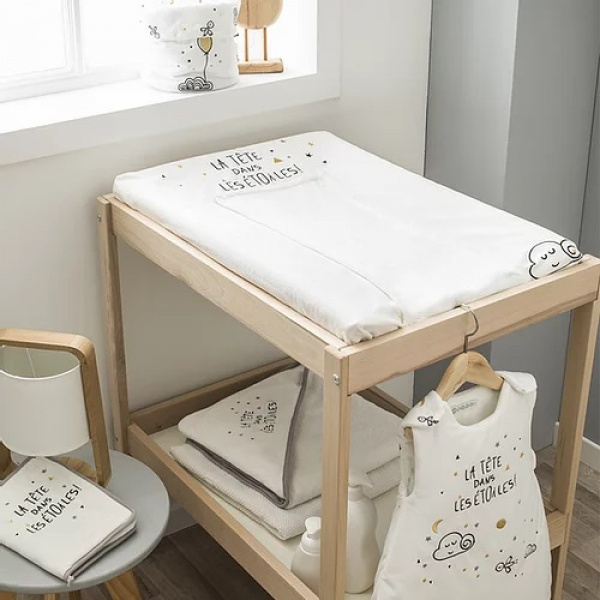 Panier de rangement étoile filante 20 x 18 cm Little band