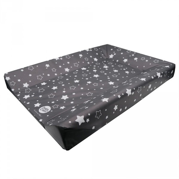 Matelas à langer luxe 50 x 70 cm étoile gris foncé Babycalin