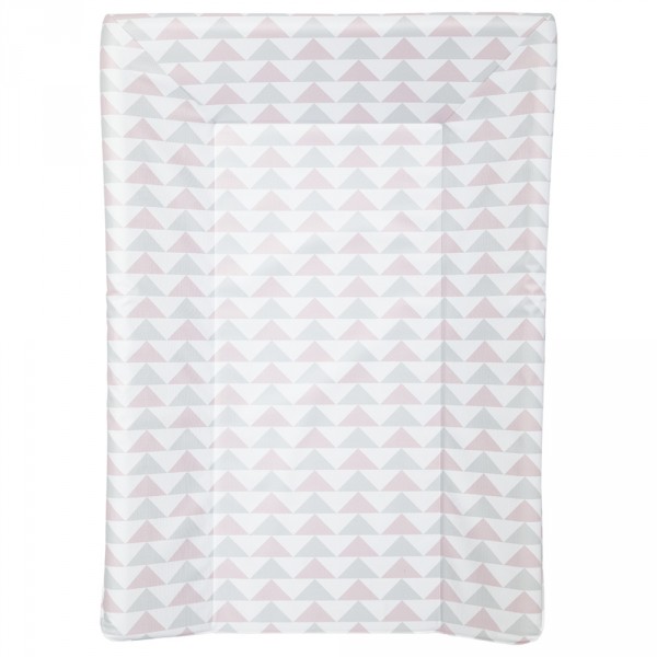 Matelas à langer luxe géométriques rose/ gris Babycalin