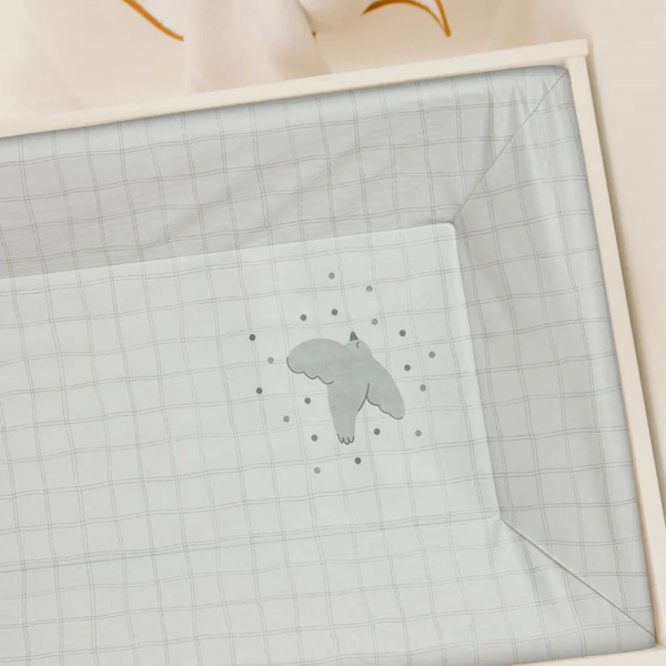 Matelas à langer luxe petit oiseau Little band