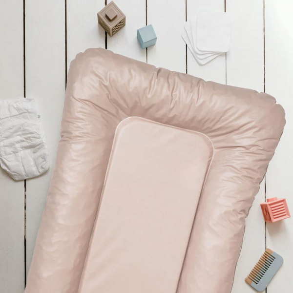 Matelas à langer flocons noisette - 50x70cm Little band