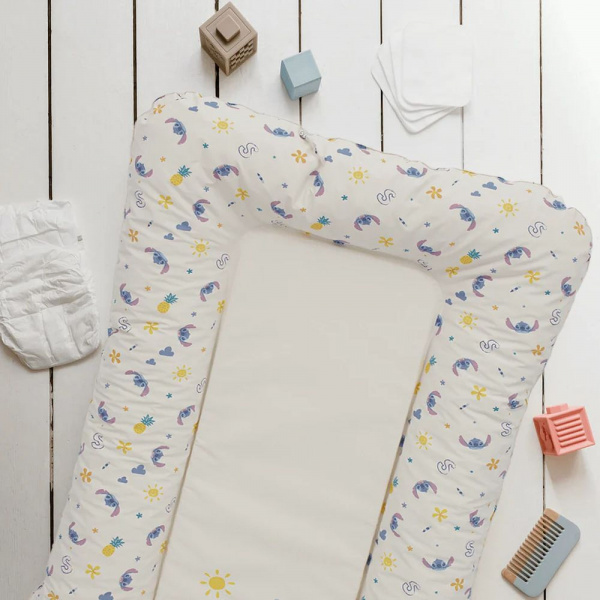 Matelas à langer flocons - stitch - 50 x 70 cm Babycalin