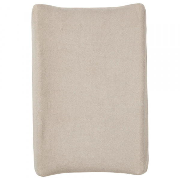 Pack matelas à langer flocons écru + 2 housses écrue et taupe Babycalin