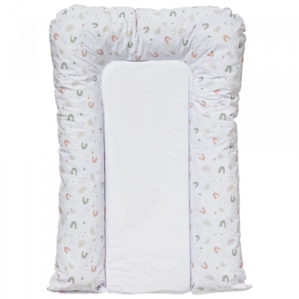 Matelas à langer flocons - arc en ciel - 50 x 70 cm Babycalin