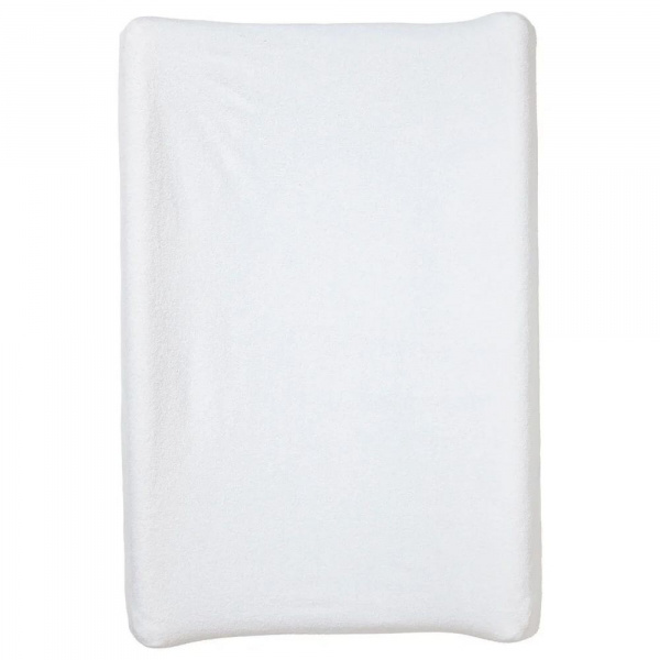 Pack matelas à langer flocons écru + 2 housses blanc et taupe Babycalin