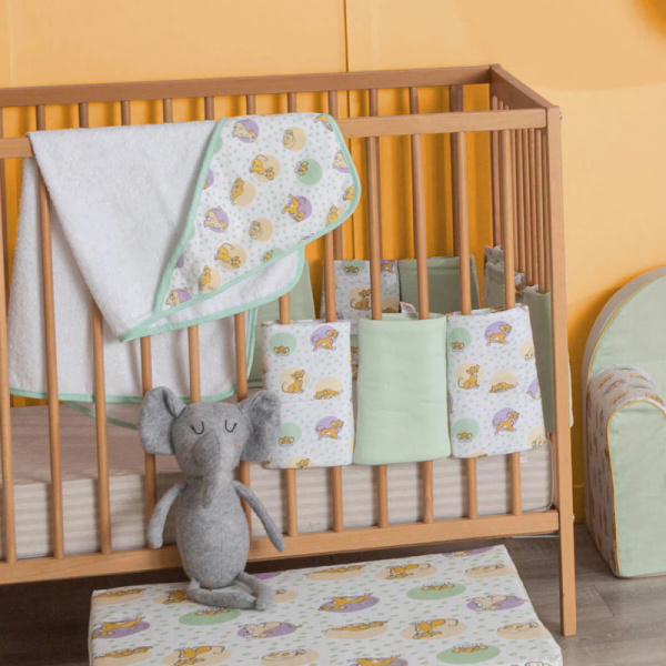 Cape de bain bébé 75x75 cm le roi lion Babycalin