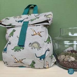 Sac à dos mini-coursier les dinosaures Petit jour paris