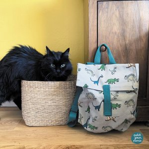 Sac à dos mini-coursier les dinosaures Petit jour paris