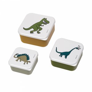 Set de 3 lunch box dinosaure Petit jour paris