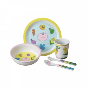 Coffret repas 5 pièces barbapapa veggie Petit jour paris