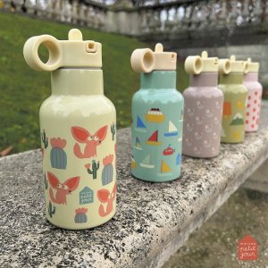 Gourde enfant isotherme les petites fleurs Petit jour paris