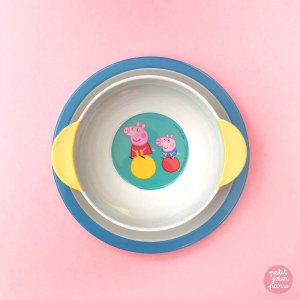Bol à oreilles peppa pig Petit jour paris