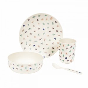 Coffret repas 4 pièces la mer Petit jour paris