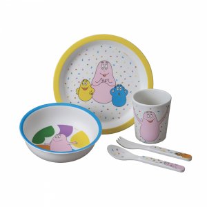 Coffret repas 5 pièces barbapapa Petit jour paris