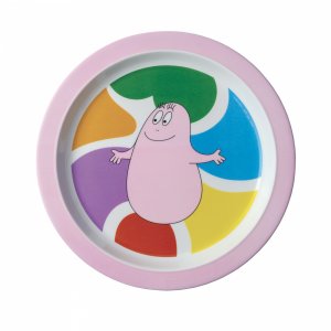 Assiette bébé barbapapa ø 21cm Petit jour paris
