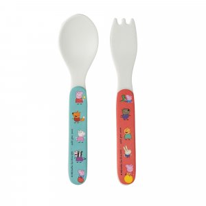 Set de 2 couverts bébé peppa pig Petit jour paris