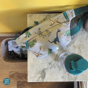 Gourde en tritan 0.35 l les dinosaures Petit jour paris