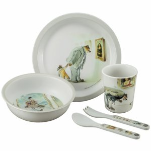 Coffret repas 5 pièces ernest et célestine - au musée Petit jour paris