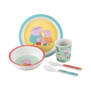 Coffret repas 5 pièces peppa pig Petit jour paris