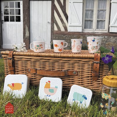 Tasse d'apprentissage bébé la ferme