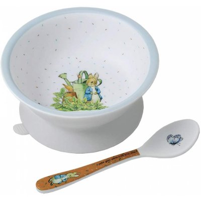 Bol ventouse et cuillère pierre lapin