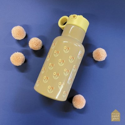 Gourde enfant isotherme les petites fleurs