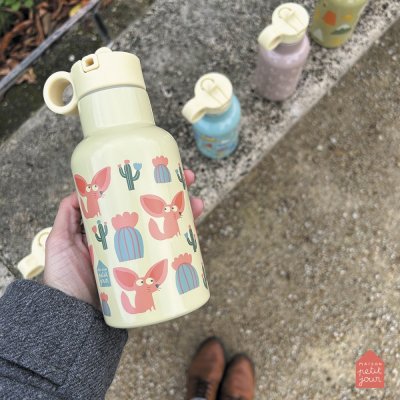 Gourde enfant isotherme les fennec