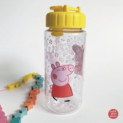 Gourde en tritan 0.35l peppa pig