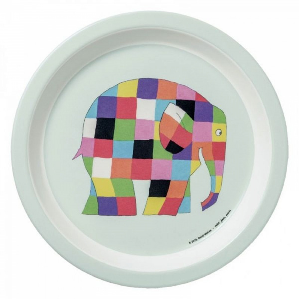 Assiette bébé ø18 cm elmer Petit jour paris